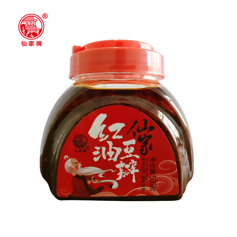 500克紅油豆瓣